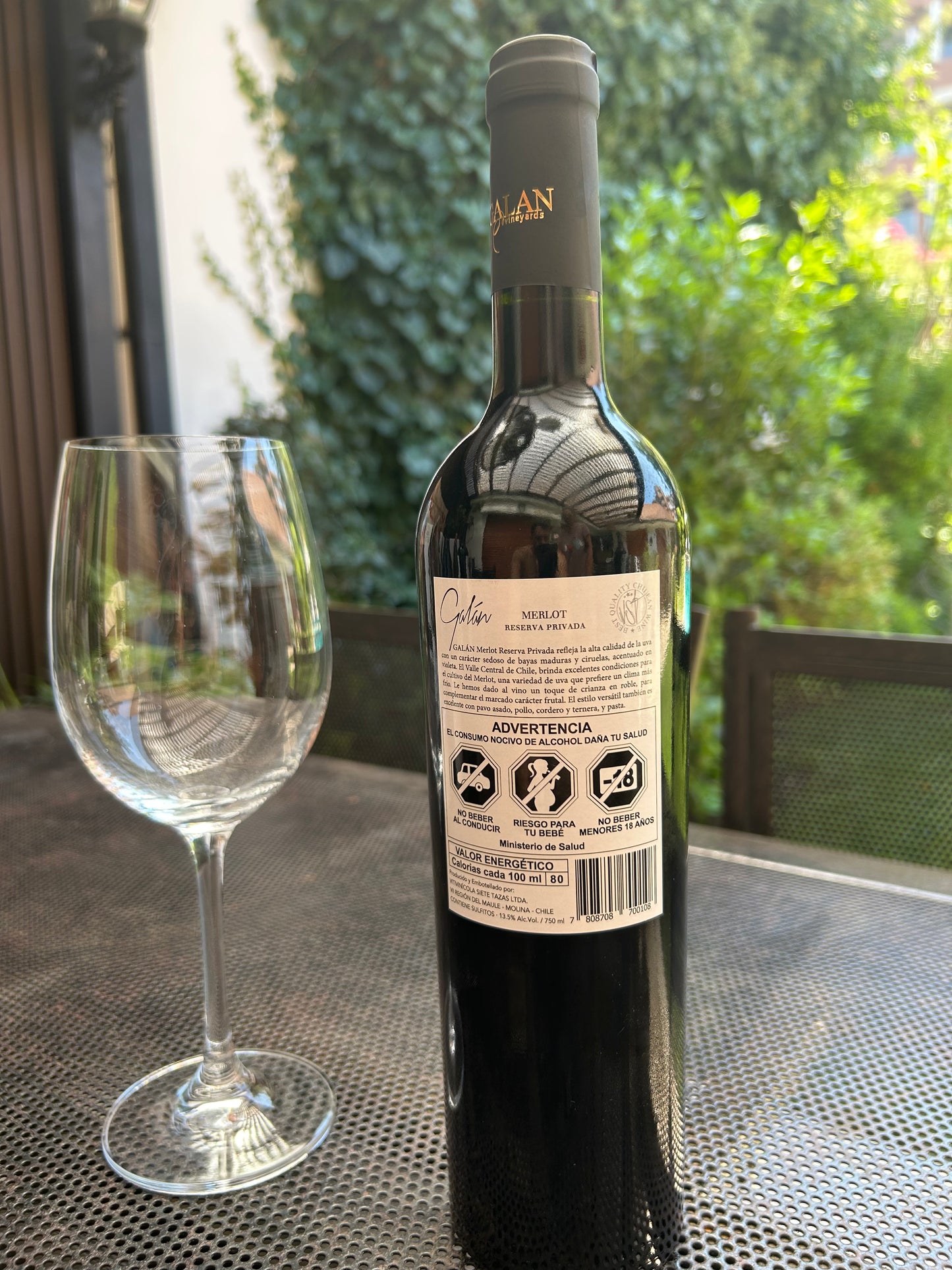 (6 botellas 750 ml) Galán Reserva Privada - Merlot