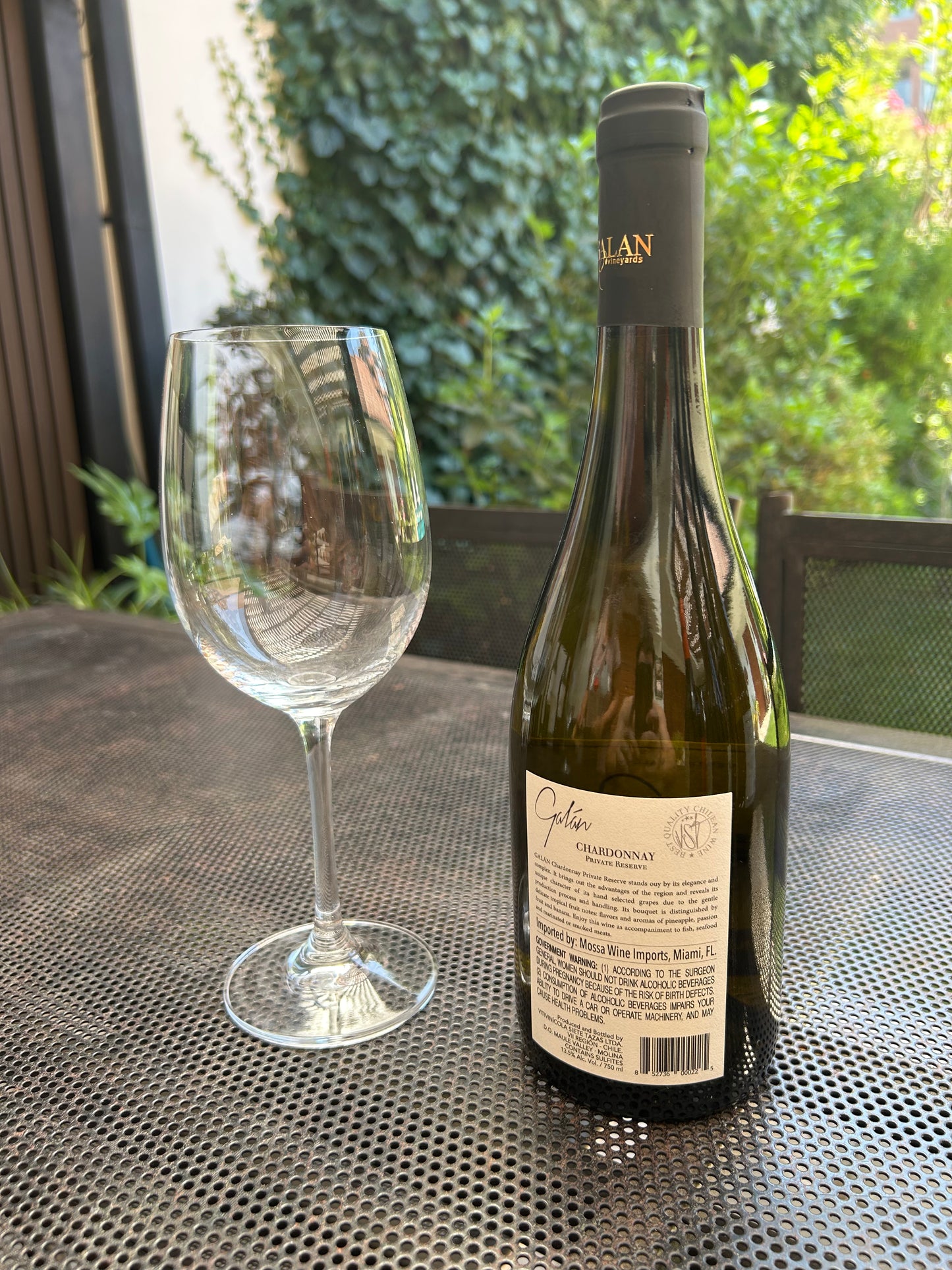 Galán Reserva Privada Chardonnay - 6 Botellas 750 ml