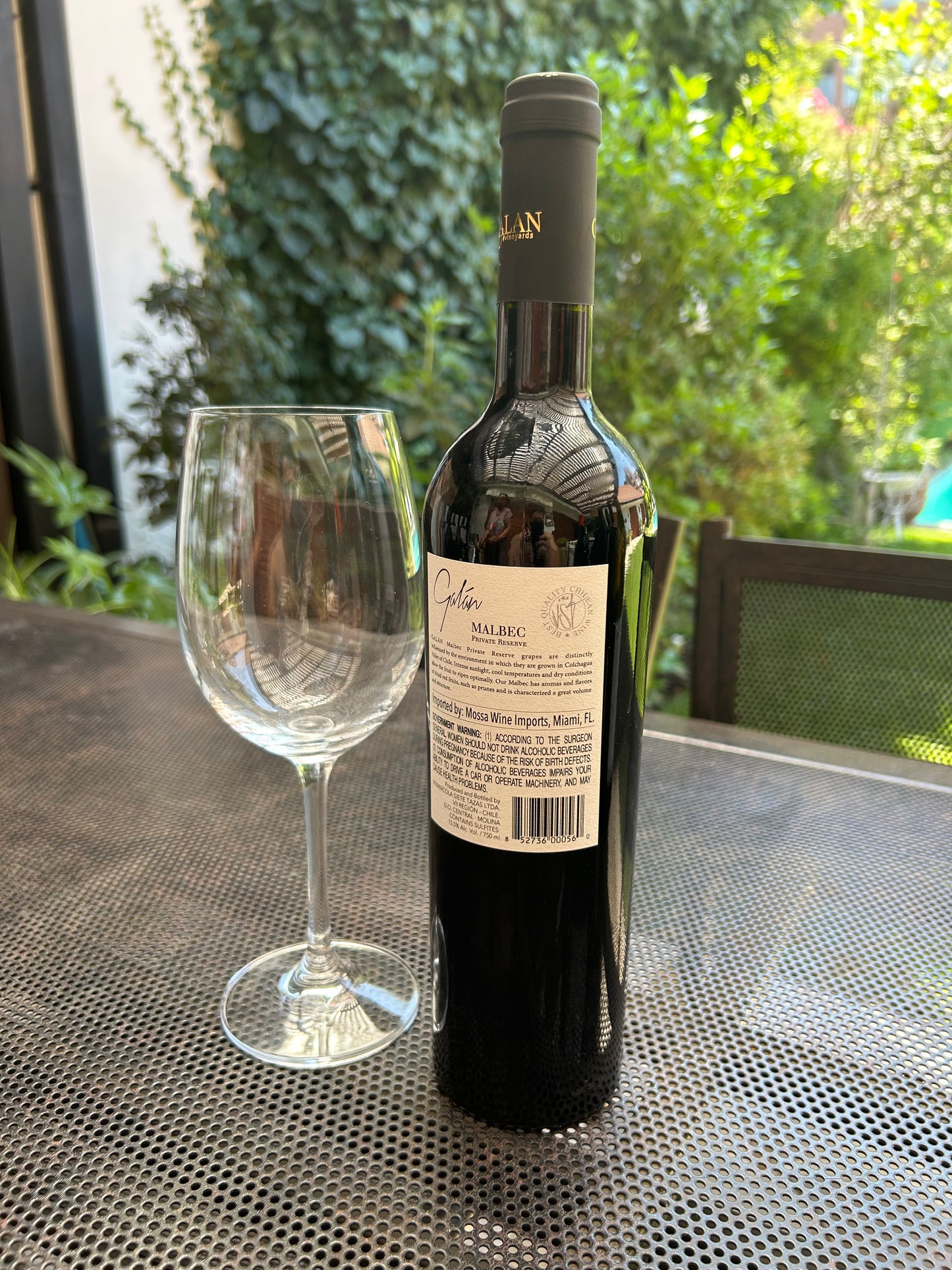 (6 botellas 750 ml) Galán Reserva Privada - Malbec