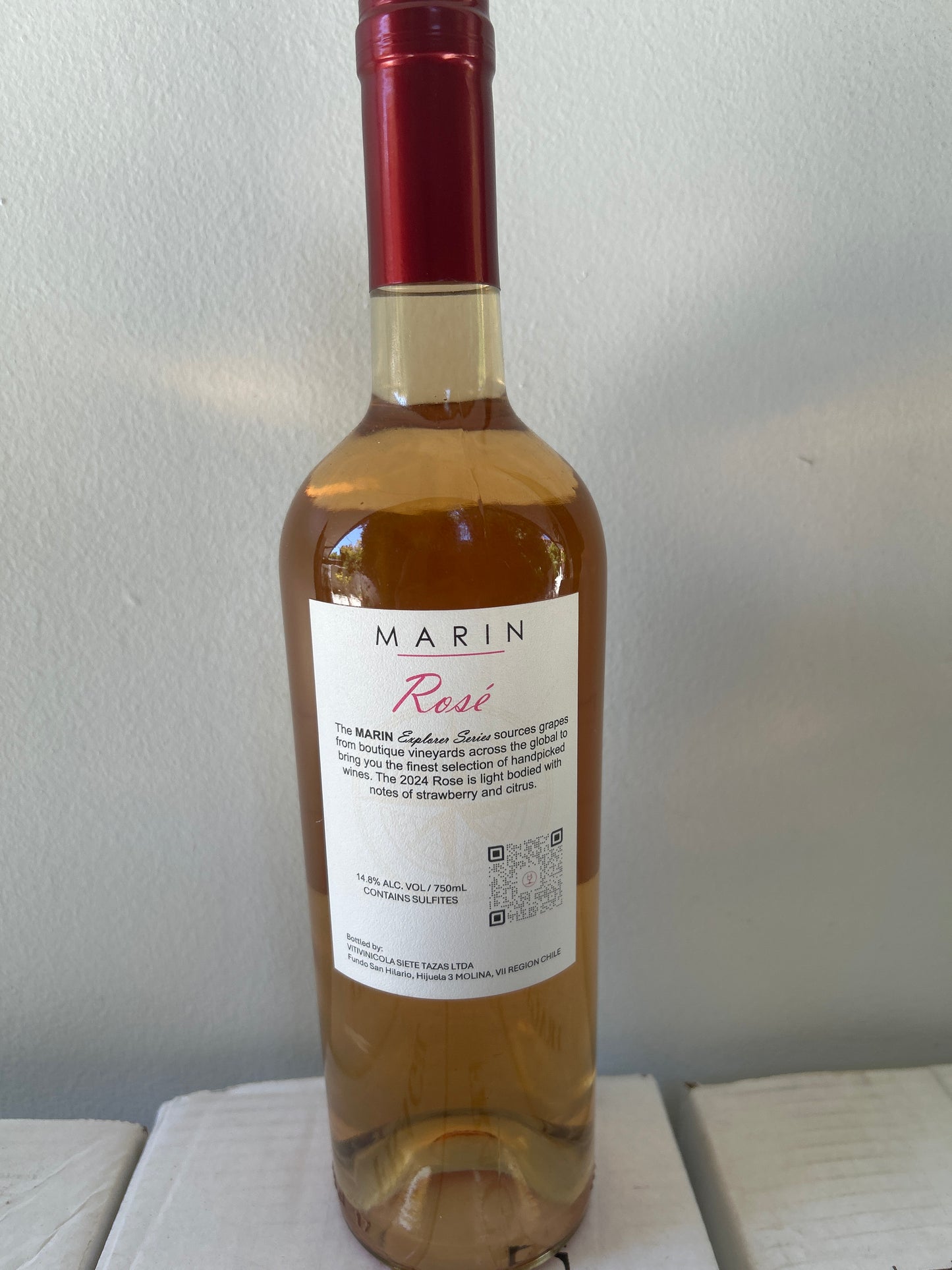 (6 Botellas 750 ml) Galán Reserva Privada Rose - Carmenere Año 2024