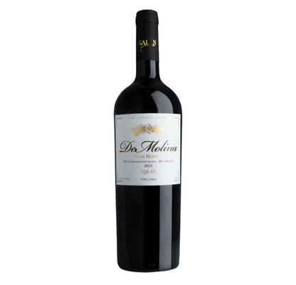 (1 Botella 750 ml) Gran Reserva De Molina Cabernet Sauvignon 60% - Merlot 40% Año 2022