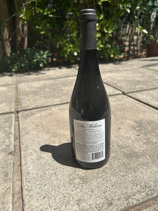 (1 Botella de 750 ml) Gran Reserva De Molina Carmenere - Cabernet Franc