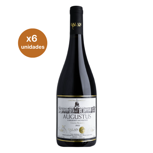 Augustus Gran Reserva Cabernet Sauvignon - 6 botellas 750 ml
