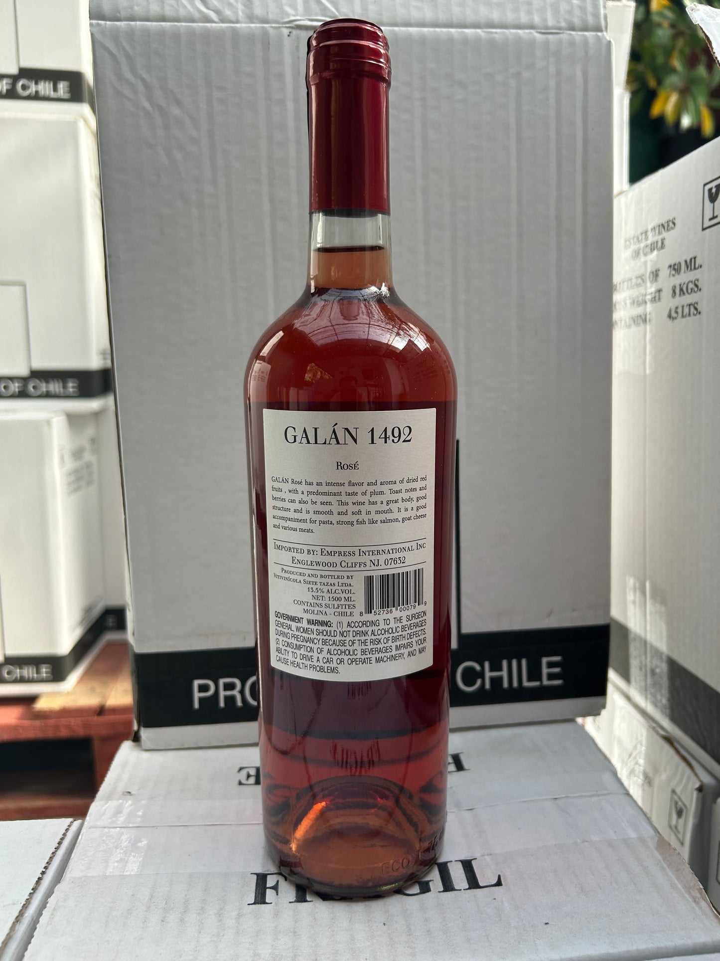 (1 Botella 750 ml) Galán Reserva Privada Rosé - Carmenere