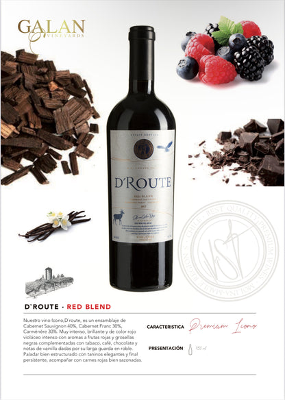 (1 Botella 750 ml) Ensamblaje Premium - D´Route