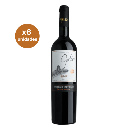 Galán Reserva Privada Cabernet Sauvignon - 6 botellas 750 ml