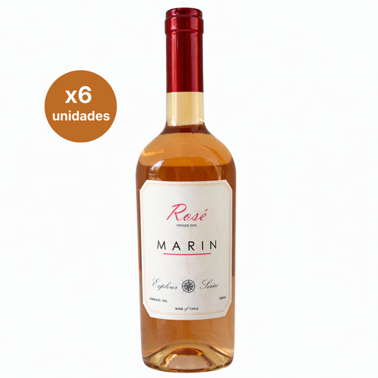 Galán Reserva Privada Rosé Carmenere - 6 botellas 750 ml